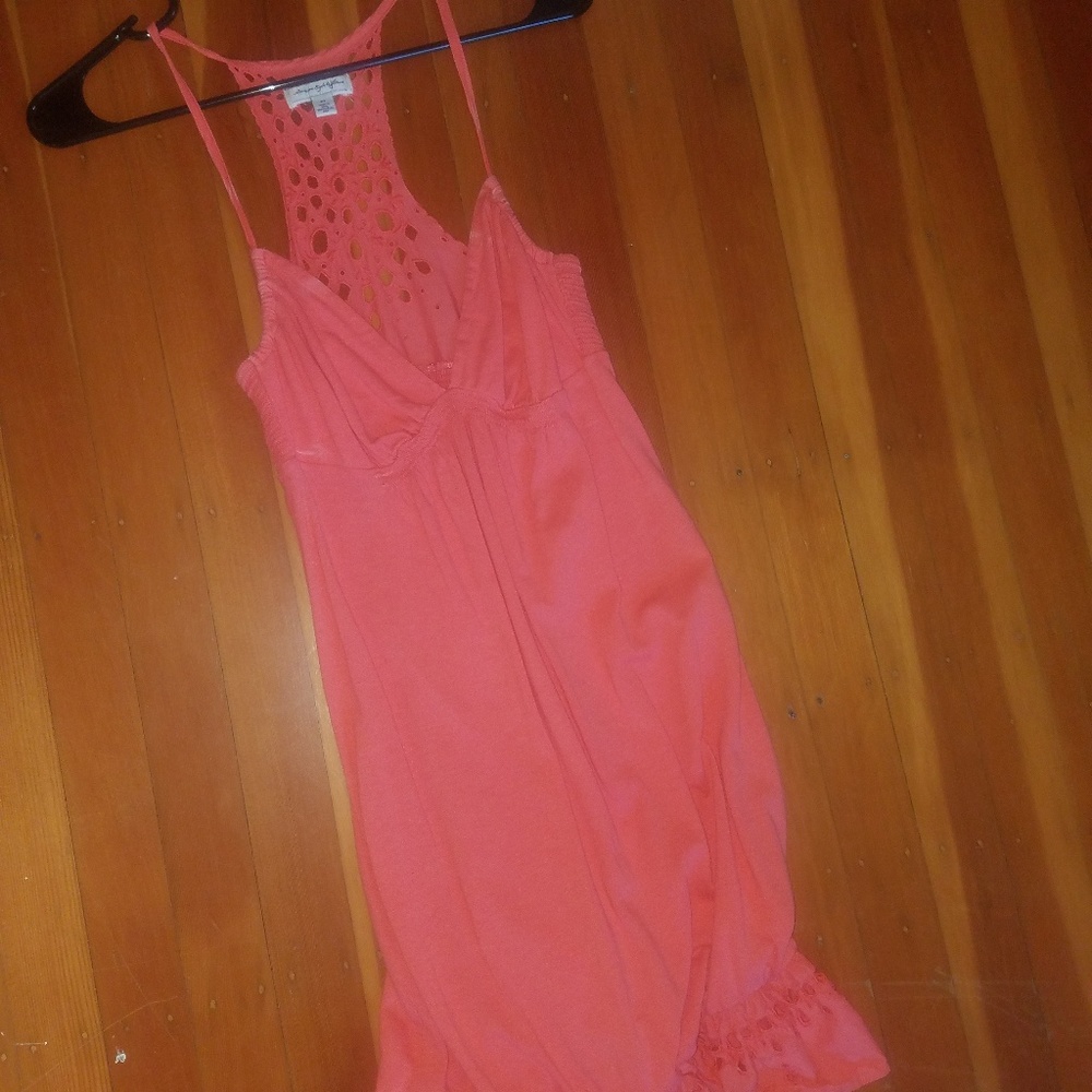 Soft Coral Sundress